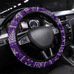Dockers Football Christmas Steering Wheel Cover Australian Football Mascot - Ugly Xmas Pattern Festive