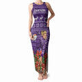 Personalized Dockers Football Christmas Tank Maxi Dress Australian Football Mascot - Ugly Xmas Pattern Festive