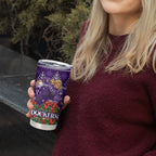 Personalized Dockers Football Christmas Tumbler Cup Australian Football Mascot - Ugly Xmas Pattern Festive