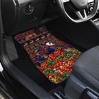 Personalized Adelaide Football Christmas Car Mats Australian Football Mascot - Ugly Xmas Pattern Festive
