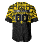 Personalized Richmond Tigers Baseball Jersey Polynesian Tribal Pattern Heritage Football