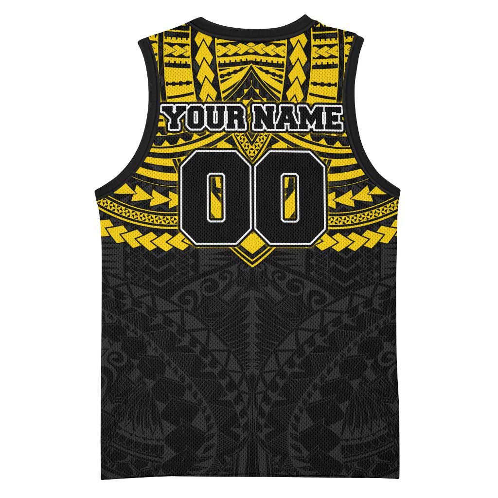 Personalized Richmond Tigers Basketball Jersey Polynesian Tribal Pattern Heritage Football