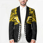 Personalized Richmond Tigers Blazer Polynesian Tribal Pattern Heritage Football