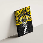 Personalized Richmond Tigers Canvas Wall Art Polynesian Tribal Pattern Heritage Football
