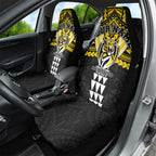 Personalized Richmond Tigers Car Seat Cover Polynesian Tribal Pattern Heritage Football
