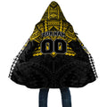 Personalized Richmond Tigers Cloak Polynesian Tribal Pattern Heritage Football