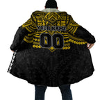 Personalized Richmond Tigers Cloak Polynesian Tribal Pattern Heritage Football