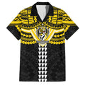 Personalized Richmond Tigers Family Matching Long Sleeve Bodycon Dress and Hawaiian Shirt Polynesian Tribal Pattern Heritage Football