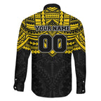 Personalized Richmond Tigers Family Matching Mermaid Dress and Hawaiian Shirt Polynesian Tribal Pattern Heritage Football
