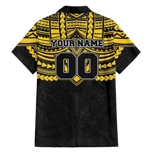 Personalized Richmond Tigers Family Matching Summer Maxi Dress and Hawaiian Shirt Polynesian Tribal Pattern Heritage Football