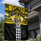 Personalized Richmond Tigers Garden Flag Polynesian Tribal Pattern Heritage Football