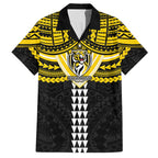 Personalized Richmond Tigers Hawaiian Shirt Polynesian Tribal Pattern Heritage Football