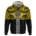 Personalized Richmond Tigers Hoodie Polynesian Tribal Pattern Heritage Football