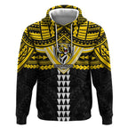Personalized Richmond Tigers Hoodie Polynesian Tribal Pattern Heritage Football