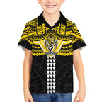 Personalized Richmond Tigers Kid Hawaiian Shirt Polynesian Tribal Pattern Heritage Football