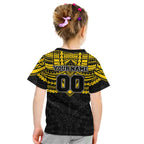 Personalized Richmond Tigers Kid T Shirt Polynesian Tribal Pattern Heritage Football