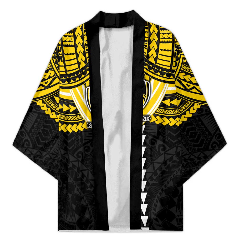 Personalized Richmond Tigers Kimono Polynesian Tribal Pattern Heritage Football