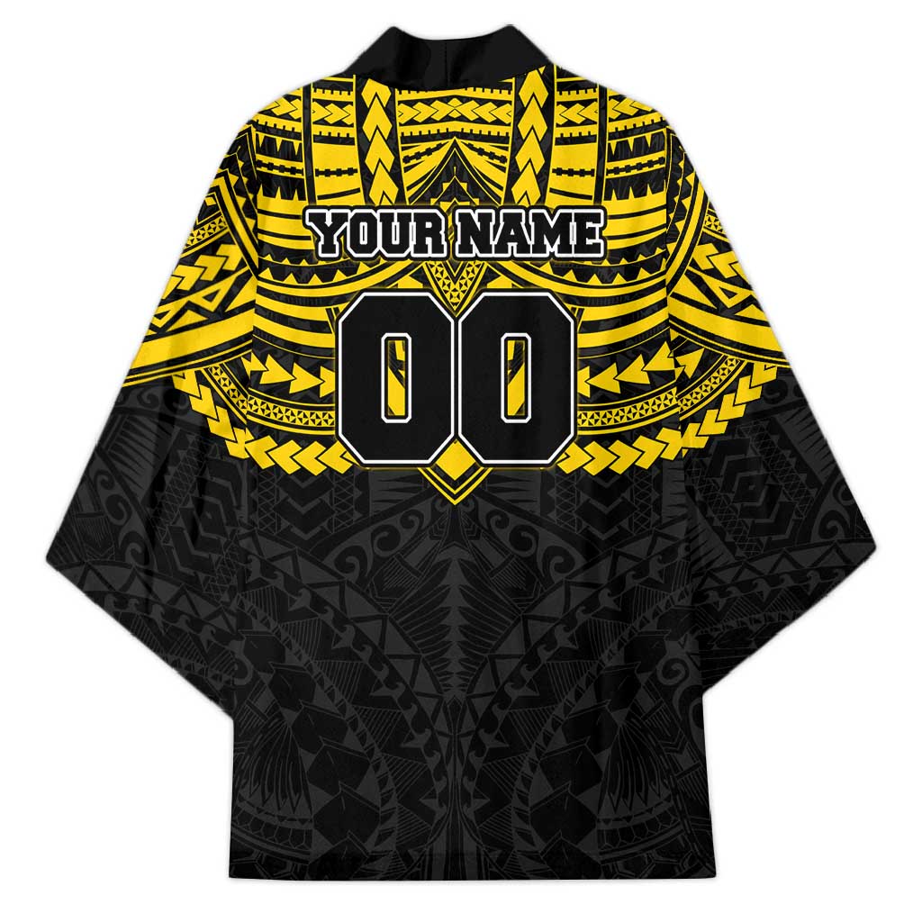 Personalized Richmond Tigers Kimono Polynesian Tribal Pattern Heritage Football