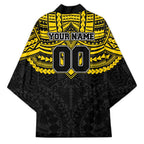 Personalized Richmond Tigers Kimono Polynesian Tribal Pattern Heritage Football