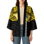 Personalized Richmond Tigers Kimono Polynesian Tribal Pattern Heritage Football