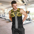 Personalized Richmond Tigers Men Tank Top Polynesian Tribal Pattern Heritage Football