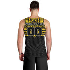 Personalized Richmond Tigers Men Tank Top Polynesian Tribal Pattern Heritage Football
