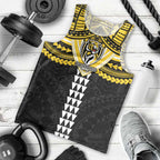 Personalized Richmond Tigers Men Tank Top Polynesian Tribal Pattern Heritage Football
