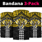 Personalized Richmond Tigers Neck Gaiter Polynesian Tribal Pattern Heritage Football