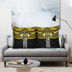 Personalized Richmond Tigers Pillow Cover Polynesian Tribal Pattern Heritage Football
