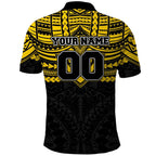 Personalized Richmond Tigers Polo Shirt Polynesian Tribal Pattern Heritage Football