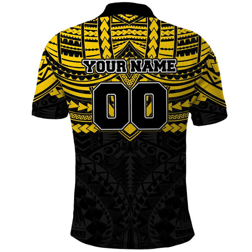 Personalized Richmond Tigers Polo Shirt Polynesian Tribal Pattern Heritage Football