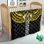 Personalized Richmond Tigers Quilt Polynesian Tribal Pattern Heritage Football