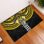 Personalized Richmond Tigers Rubber Doormat Polynesian Tribal Pattern Heritage Football