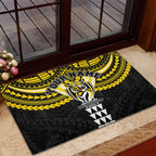 Personalized Richmond Tigers Rubber Doormat Polynesian Tribal Pattern Heritage Football