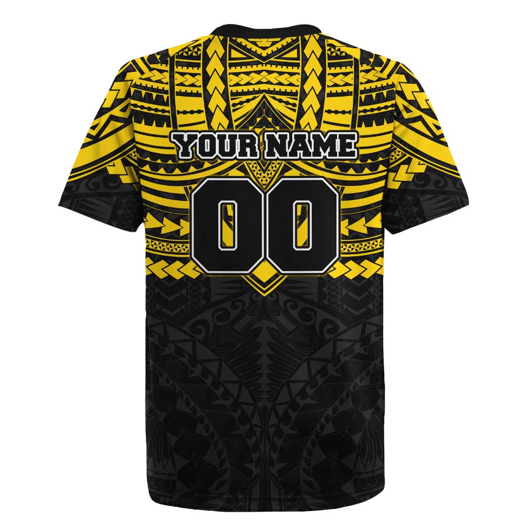Personalized Richmond Tigers Rugby Jersey Polynesian Tribal Pattern Heritage Football
