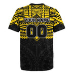 Personalized Richmond Tigers Rugby Jersey Polynesian Tribal Pattern Heritage Football