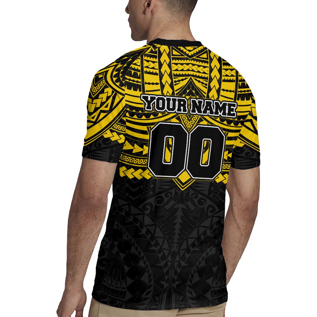 Personalized Richmond Tigers Rugby Jersey Polynesian Tribal Pattern Heritage Football