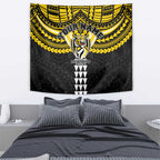 Personalized Richmond Tigers Tapestry Polynesian Tribal Pattern Heritage Football