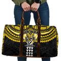Personalized Richmond Tigers Travel Bag Polynesian Tribal Pattern Heritage Football