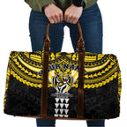Personalized Richmond Tigers Travel Bag Polynesian Tribal Pattern Heritage Football