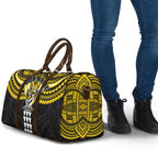Personalized Richmond Tigers Travel Bag Polynesian Tribal Pattern Heritage Football