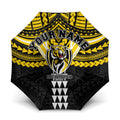 Personalized Richmond Tigers Umbrella Polynesian Tribal Pattern Heritage Football
