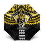 Personalized Richmond Tigers Umbrella Polynesian Tribal Pattern Heritage Football