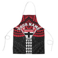 Personalized St Kilda Saints Apron Polynesian Tribal Pattern Heritage Football