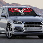 Personalized St Kilda Saints Auto Sun Shade Polynesian Tribal Pattern Heritage Football