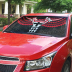 Personalized St Kilda Saints Auto Sun Shade Polynesian Tribal Pattern Heritage Football
