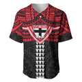 Personalized St Kilda Saints Baseball Jersey Polynesian Tribal Pattern Heritage Football