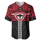 Personalized St Kilda Saints Baseball Jersey Polynesian Tribal Pattern Heritage Football