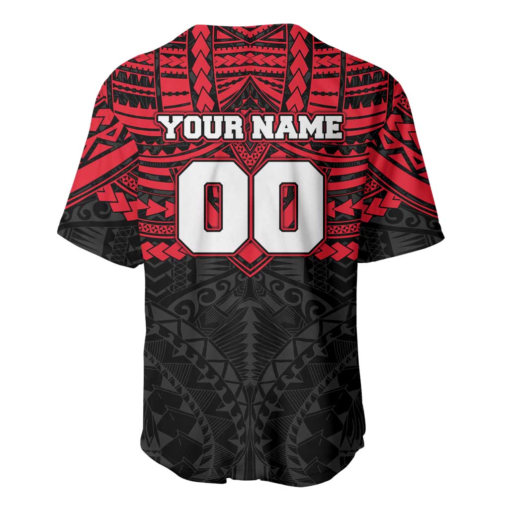 Personalized St Kilda Saints Baseball Jersey Polynesian Tribal Pattern Heritage Football