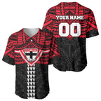 Personalized St Kilda Saints Baseball Jersey Polynesian Tribal Pattern Heritage Football